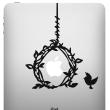 PC and MAC Laptop Skins - Skin Hat of thorns and bird - ambiance-sticker.com