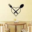 Wall decals for the kitchen - Kitchen wall sticker Romantic covered&#8203; - ambiance-sticker.com
