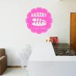 Wall decals for the kitchen - Wall decal Design bakery II - ambiance-sticker.com