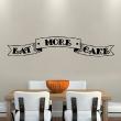 Wall decals for the kitchen - Wall decal Eat more cake - ambiance-sticker.com