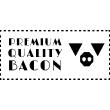 Wall decals for the kitchen - Wall decal Premium quality bacon - ambiance-sticker.com