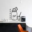 Wall decals for the kitchen - Kitchen wall sticker Shaker ball&#8203; - ambiance-sticker.com