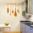 Kitchen wall decal Hanging pots - ambiance-sticker.com
