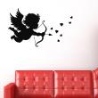 Figures wall decals - Wall decal Cupid with an arrow and heart - ambiance-sticker.com