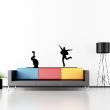 Figures wall decals - Wall decal Dancing with cartoon character - ambiance-sticker.com