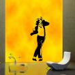 Dancing Michael with a hat - ambiance-sticker.com