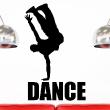 Figures wall decals - Wall decal hip-hop dancer 1 - ambiance-sticker.com