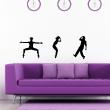 Figures wall decals - Wall decal jazz dancers - ambiance-sticker.com