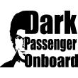 Movie Wall decals - Wall decal Dark passenger onboard - ambiance-sticker.com