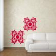 Wall decals design - Wall decal Design ornate circle - ambiance-sticker.com