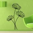 Flowers wall decals - Wall decal Design Flowers with thin stems - ambiance-sticker.com