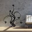 Flowers wall decals - Wall decal Design creeping flowers - ambiance-sticker.com