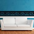 Wall decals design - Wall decal Artistic floral design - ambiance-sticker.com