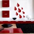 Wall decals design - Wall decal Design drops of water - ambiance-sticker.com