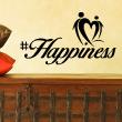 Wall decals design - Wall decal Design happiness - ambiance-sticker.com