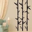 Flowers wall decals - Wall decal Pattern young bamboo canes - ambiance-sticker.com