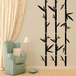 Wall decal Pattern young bamboo canes - ambiance-sticker.com