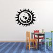 Wall decals for kids - Design moon in the sun wall decal - ambiance-sticker.com