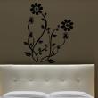 Flowers wall decals - Wall decal Design daisies - ambiance-sticker.com