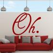 Wall decal Design Oh - ambiance-sticker.com