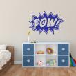 Wall decals for kids - design Pow ! Wall decal - ambiance-sticker.com