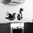 Wall decals for the kitchen - Wall decal Design meals - ambiance-sticker.com