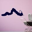 Wall decals for kids - Suspicious snake Design wall decal - ambiance-sticker.com