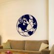 Wall decals design - Wall decal Drawing globe - ambiance-sticker.com