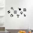 Wall decals for kids - Children drawing in 2D Wall sticker - ambiance-sticker.com