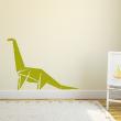 Wall decals for kids - origami dinosaur Wall decal - ambiance-sticker.com
