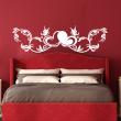 Love and hearts wall decals - Wall decal duo butterflies and hearts - ambiance-sticker.com