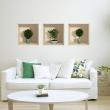 Wall decals 3D - Wall 3D small trees - ambiance-sticker.com