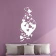 Love and hearts wall decals - Wall decal Heart effusion - ambiance-sticker.com