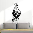Love and hearts wall decals - Wall decal Heart effusion - ambiance-sticker.com