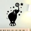 Wall decals for kids - Elephant in a circus Wall decal - ambiance-sticker.com