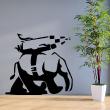 Animals wall decals - Elephant of space Wall decal - ambiance-sticker.com