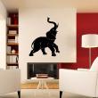 Animals wall decals - Elephant trumpeting Wall decal - ambiance-sticker.com