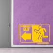 Wall decals design - Wall decal Emergency exit - ambiance-sticker.com