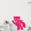 Wall decals for kids - Fairy pony wall sticker child - ambiance-sticker.com