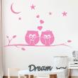 Animals wall decals - Stars, owls, trees and moon Wall decal - ambiance-sticker.com