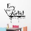 Wall decals for kids - Every child is an Artist wall decal - ambiance-sticker.com