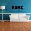 Wall decals with quotes - Wall decal Family friends - ambiance-sticker.com