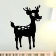 Wall decals for kids - Wall decal happy fawn - ambiance-sticker.com