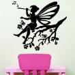 Fairy on a flowering branch - ambiance-sticker.com