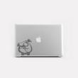 PC and MAC Laptop Skins - Skin Figure Bulldog - ambiance-sticker.com