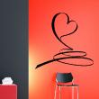 Love  wall decals - Wall decal Core wire - ambiance-sticker.com