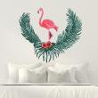 Animals wall decals - Flamingo in its nest garni Wall sticker - ambiance-sticker.com