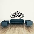 Flowers wall decals - Wall sticker flower imperial decorative - ambiance-sticker.com