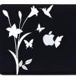 PC and MAC Laptop Skins - Skin Flower, butterflies and bird - ambiance-sticker.com