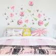 Flower wall decals - Wall stickers flower spring and summer - ambiance-sticker.com